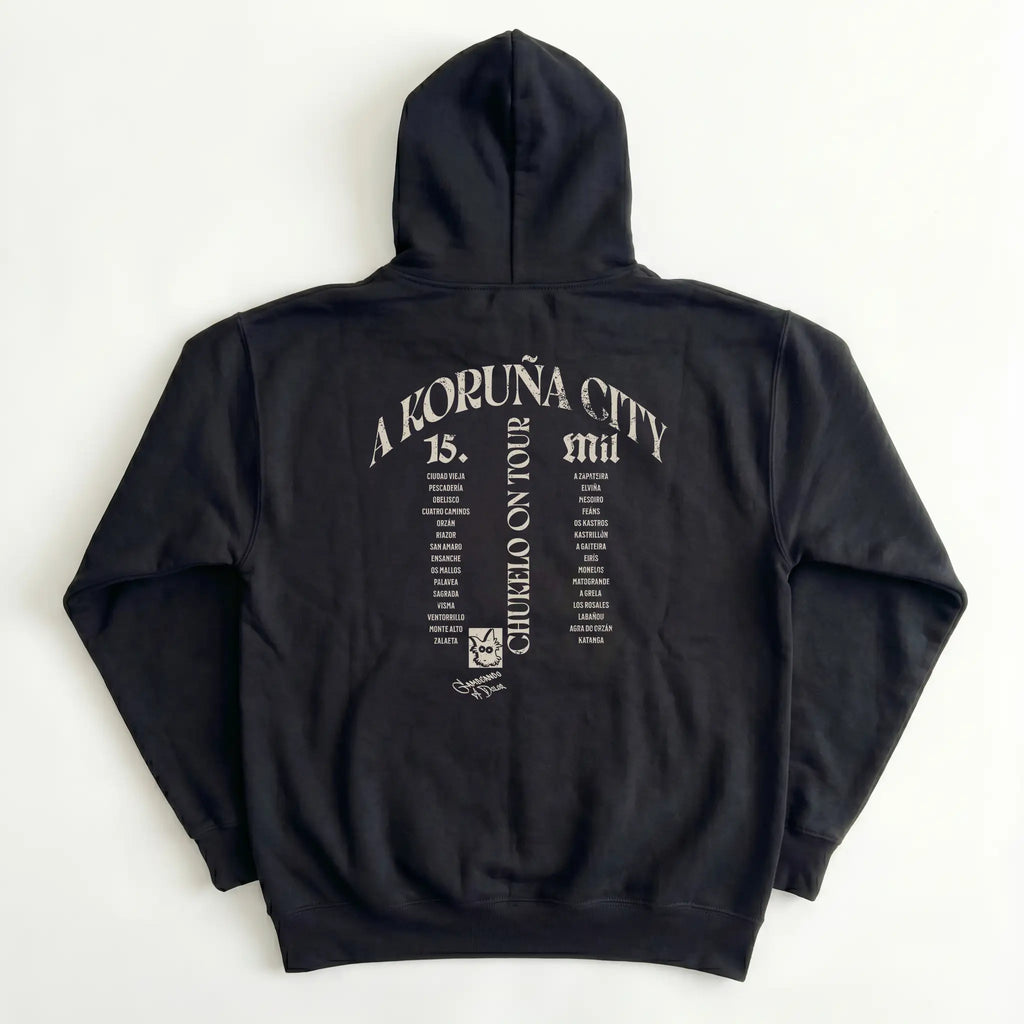 15.Mil Chukelo On Tour Sudadera con Capucha