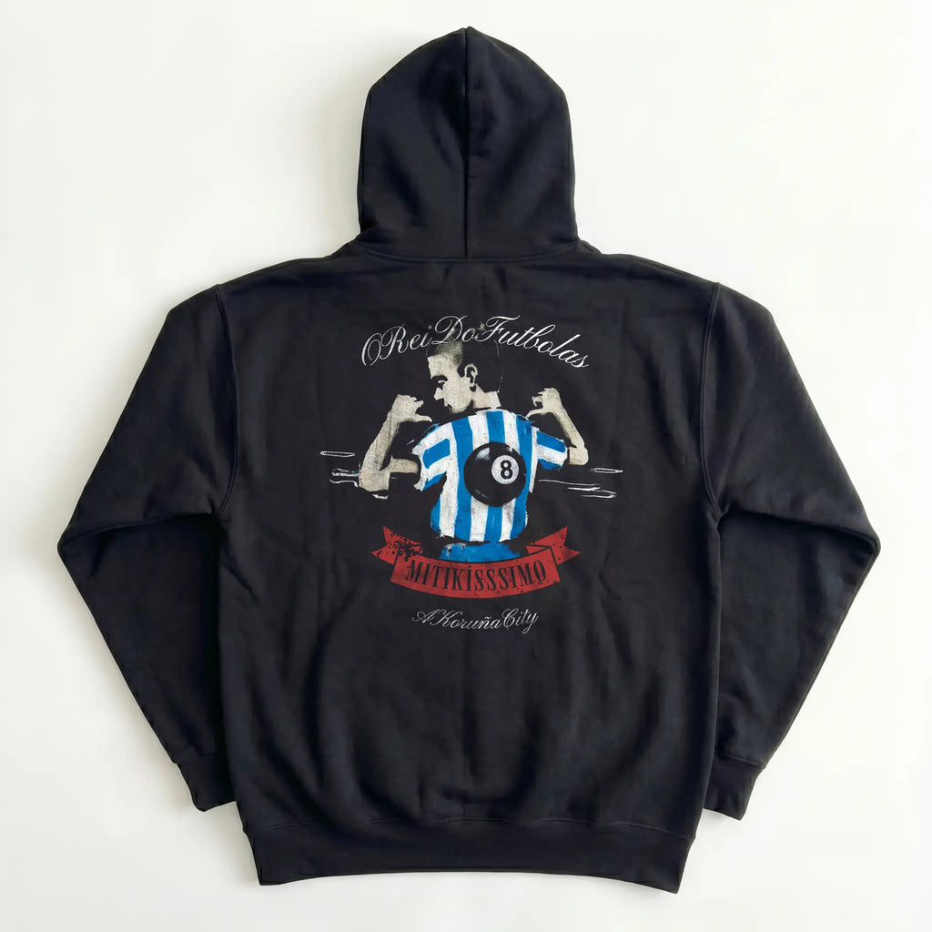 O Rei do Futbolas #8 Sudadera con Capucha
