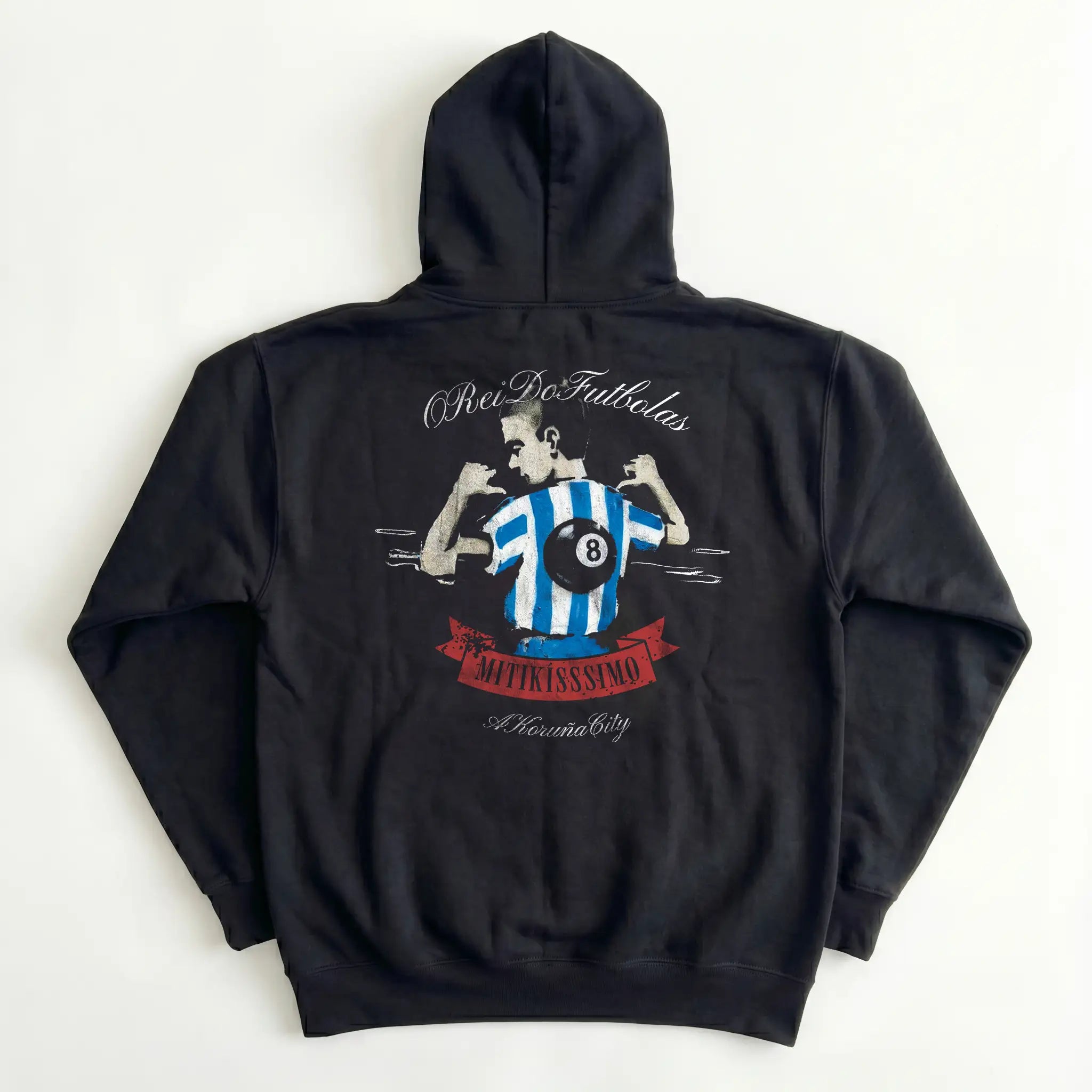 O Rei do Futbolas #8 Sudadera con Capucha